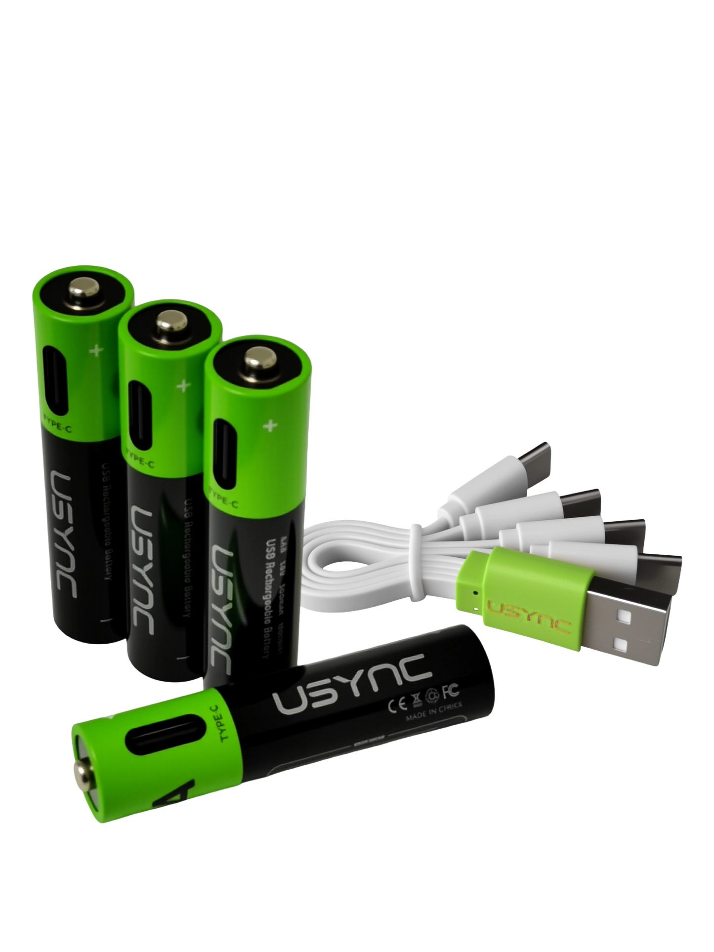 AA rechargeable batteries 4 Pack <br/>3000MWh – 2000mAh