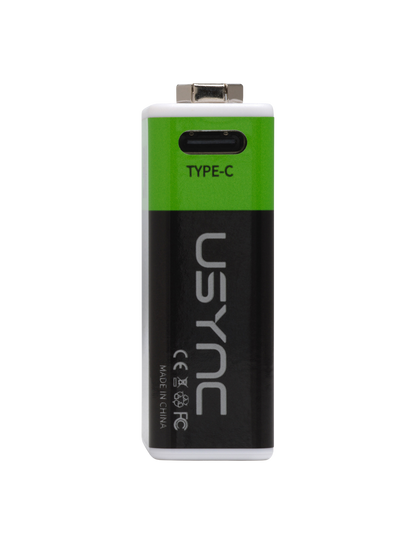 9V rechargeable batteries 2 Pack<br/>3000MWh – 500mAh