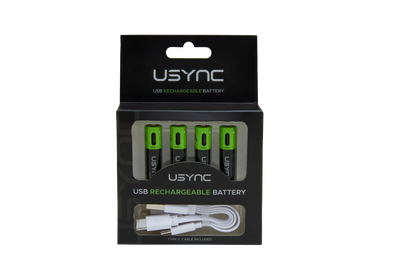 AAA rechargeable batteries 4 Pack<br/>750MWh – 500mAh