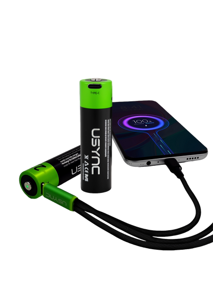 AA rechargeable batteries 2 Pack <br/> 2500MWh – 1700mAh